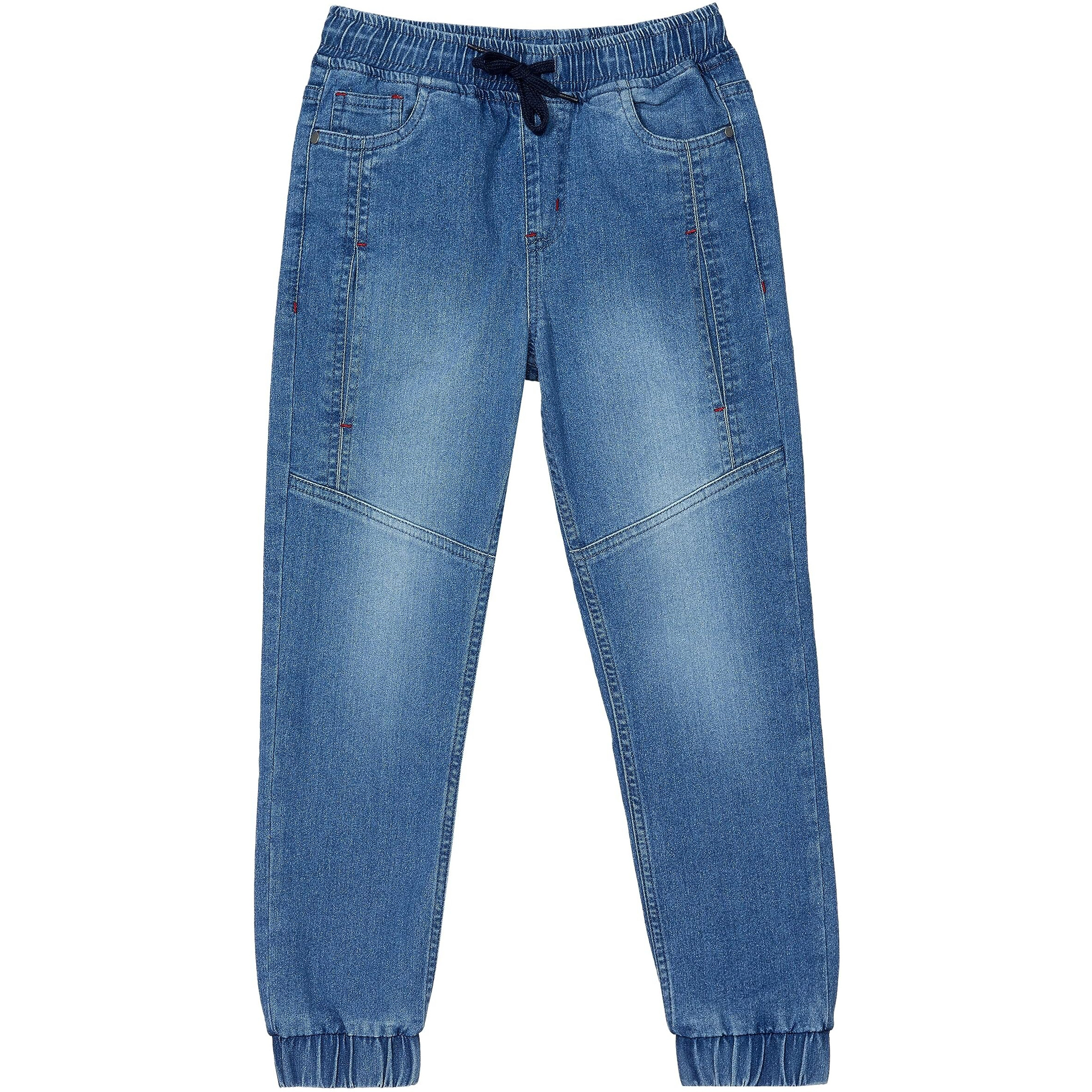 Amazon Brand - Jam & Honey Boys Slim Fit Stretchable Jogger Jeans (Elasticated Waist Band)
