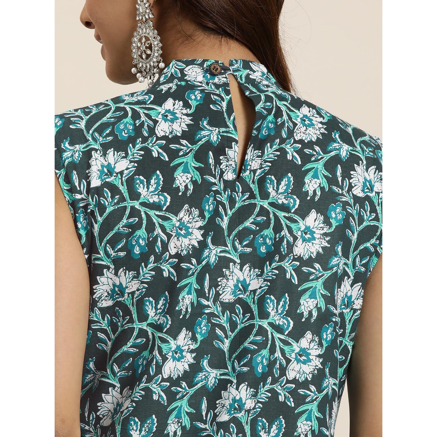 Shiv Textiles Cotton Printed Kurta Set For Women.(KP-209-Blue-2XL)