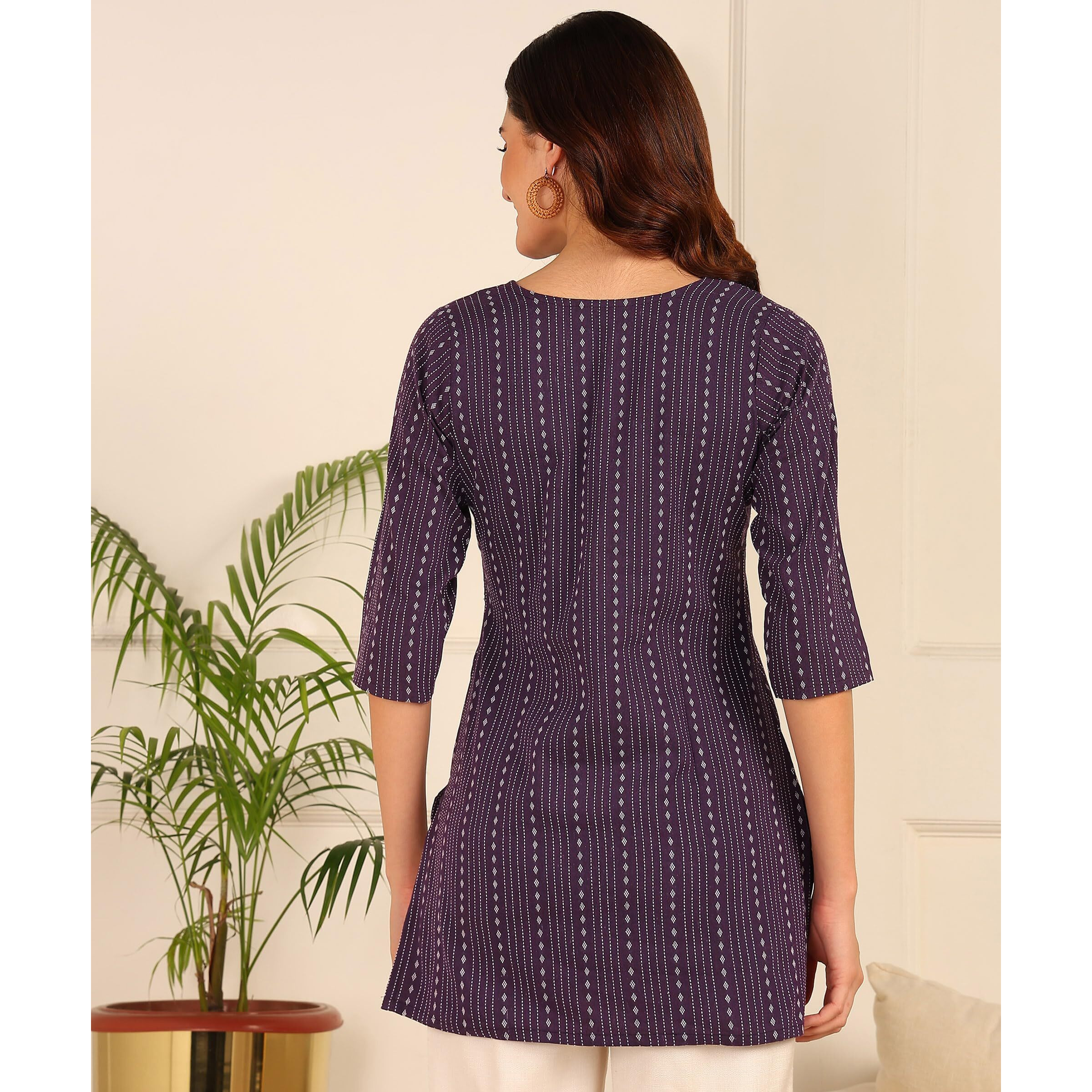 AAYLA Cotton Short Kurti For Women And Girls