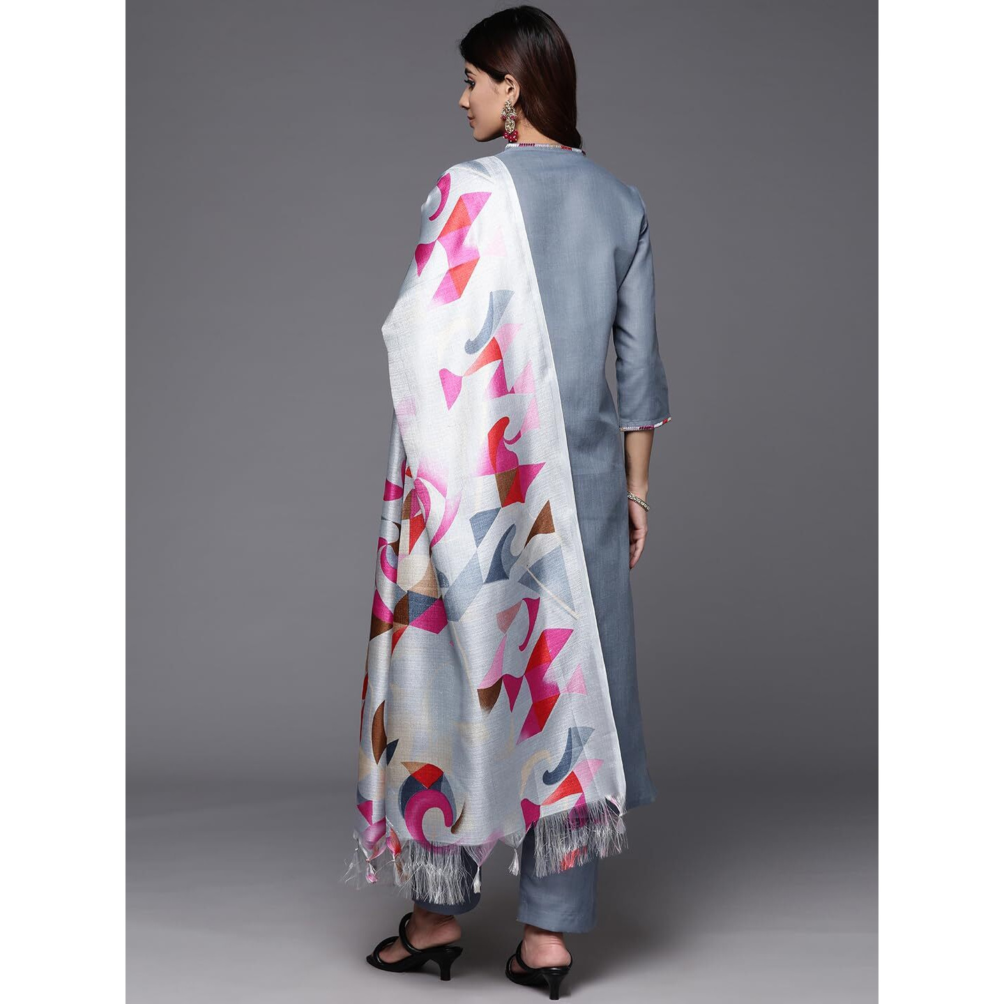 Varanga Women's Cotton Kurta Kurta Bottom Set Dupatta Set