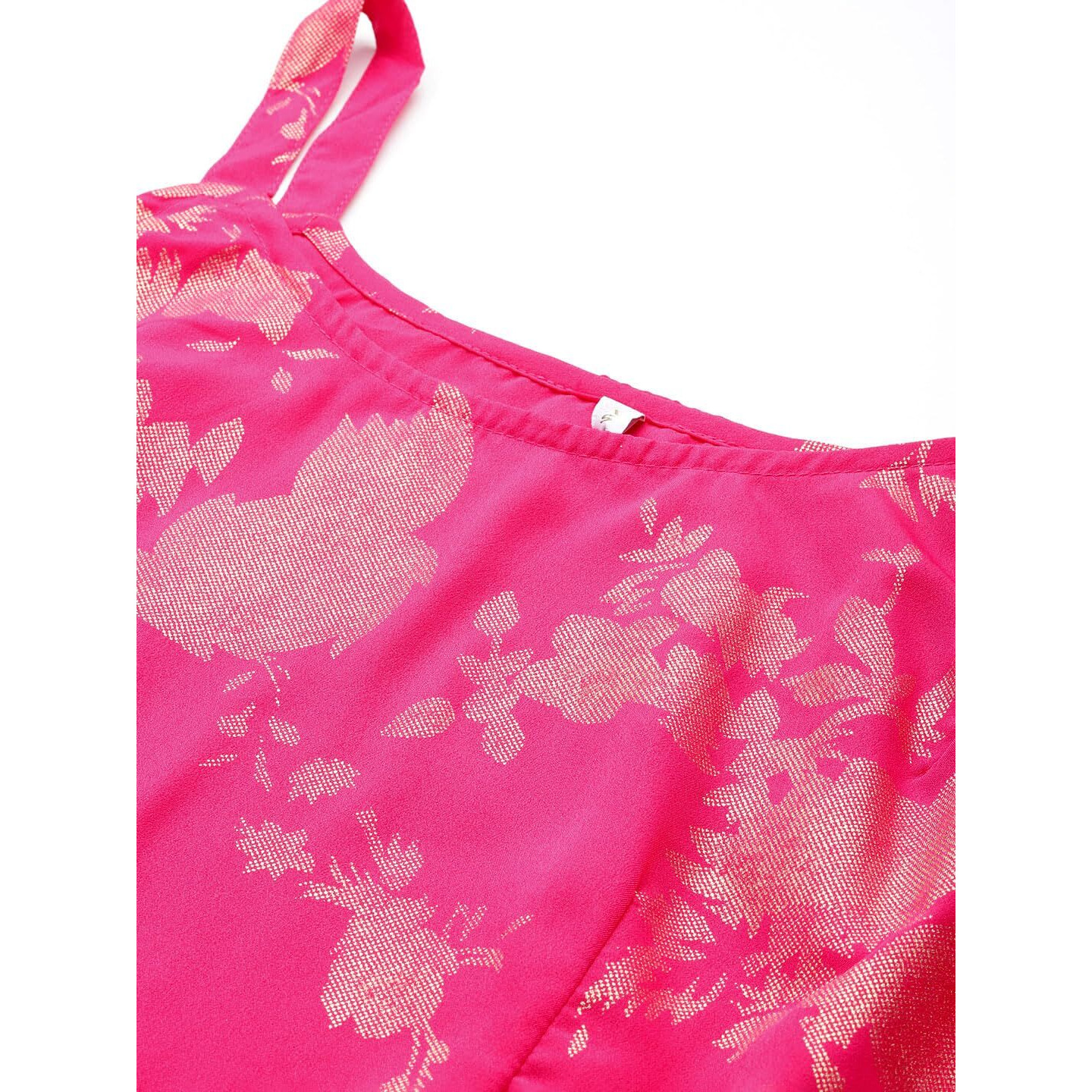 Ahalyaa Women's Polyester Co-Ords (AHBLSKCP-COMBO-847_Pink_S)
