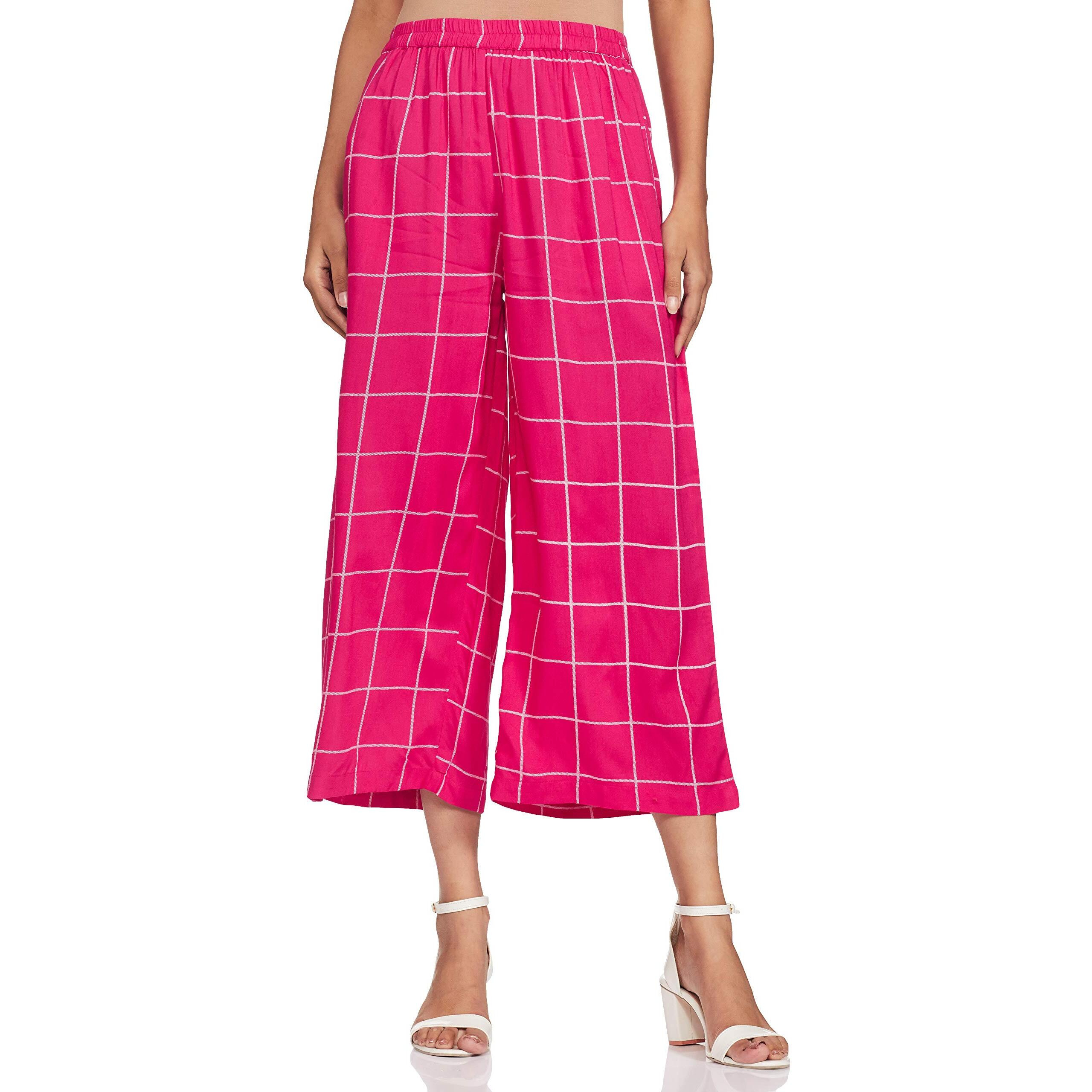 Amazon Brand - Myx Women Straight Bottom Pink L