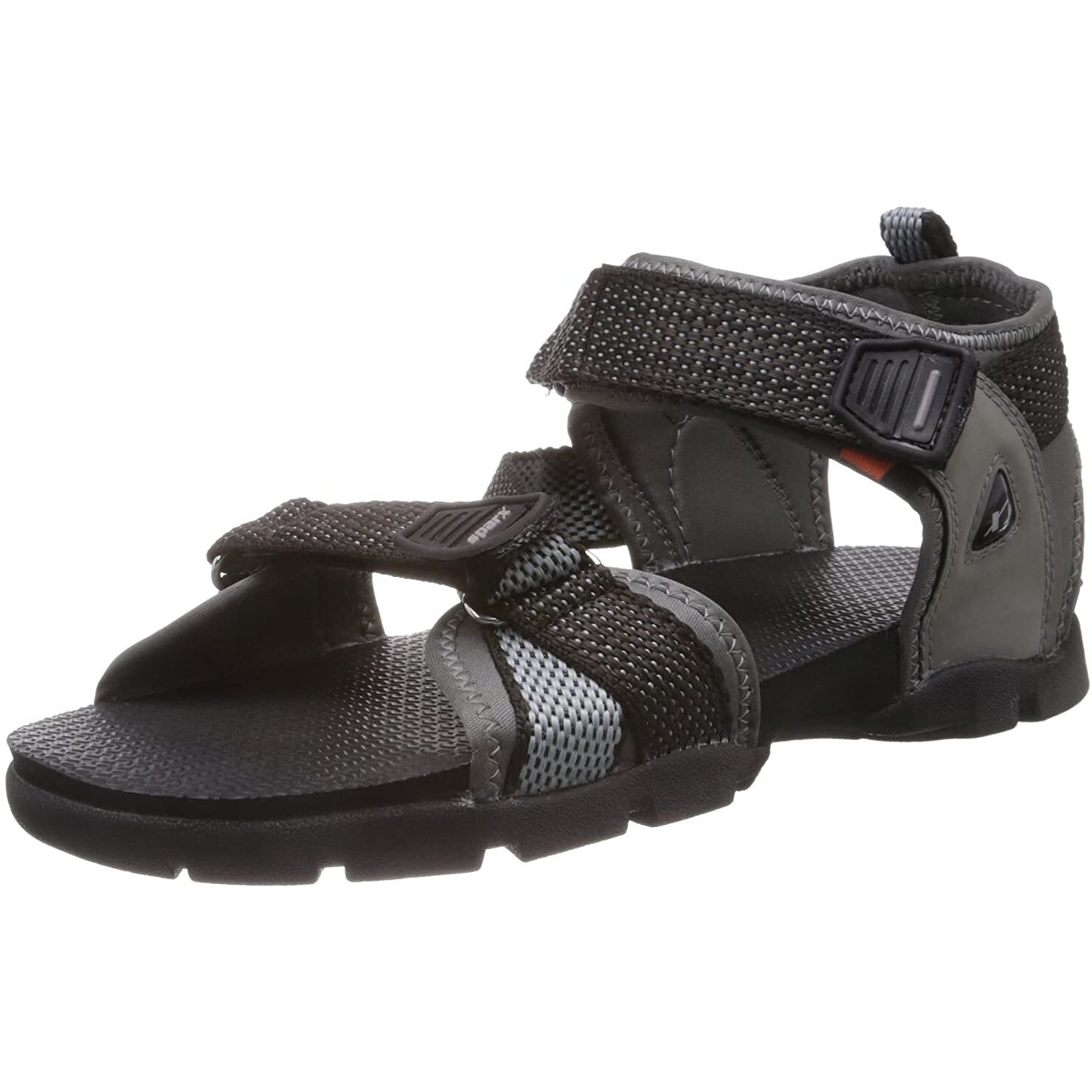 Sparx mens SS 105 | Latest, Daily Use, Stylish Floaters | Grey Sport Sandal - 10 UK (SS 105)