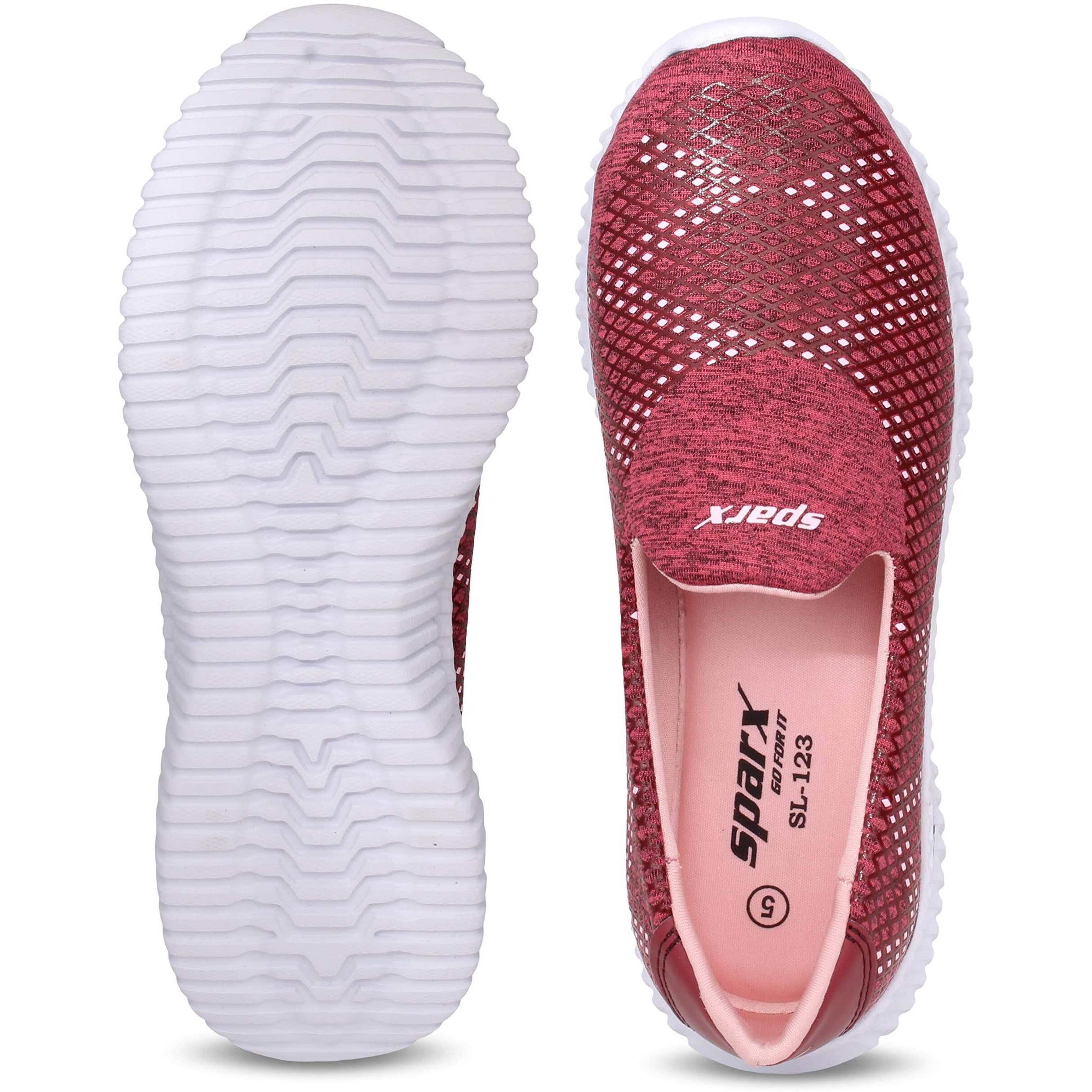 SPARX Womens SL 123 | Enhanced Durability & Soft Cushion | Pink Running Shoe - 6 UK (SL 123)