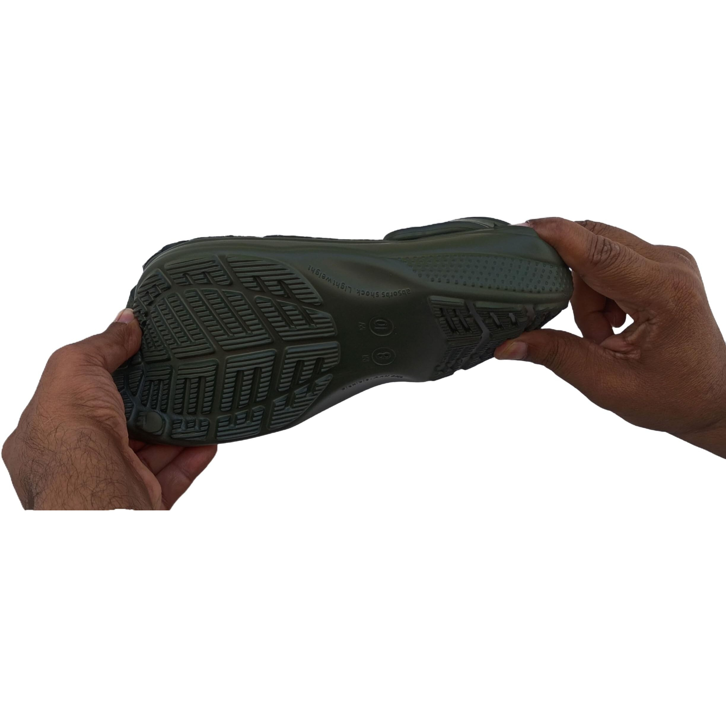 Zerol Clogs for men || Waterproof Casual clogs || Sandals for Mens | Slippers || Flip Flops for men|| clog555 Mehndi6 UK/India (40 EU)