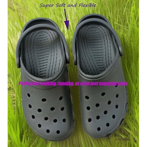Zerol Clogs for men || Waterproof Casual clogs || Sandals for Mens | Slippers || Flip Flops for men|| clog555 Dark Grey9 UK/India (43 EU)