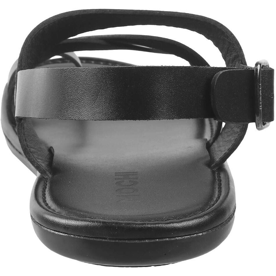 Mochi Mens Leather Black Sandals (Size (8 UK (42 EU))