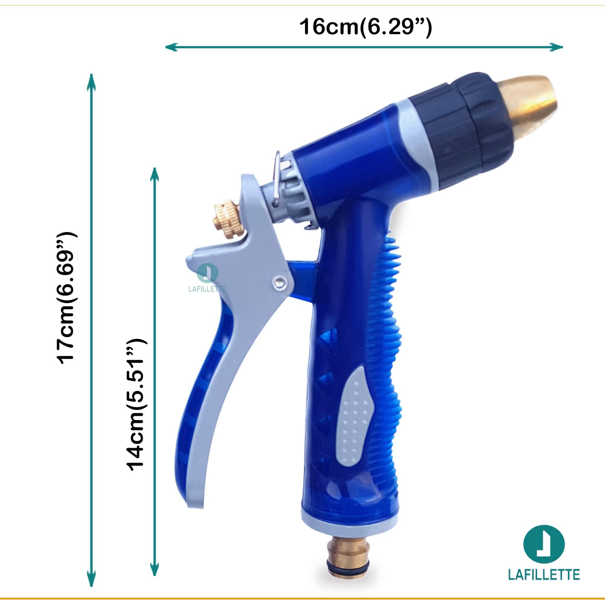 LAFILLETTE High Pressure Water Gun car Washing Spray Gun Plastic Nozzle Head