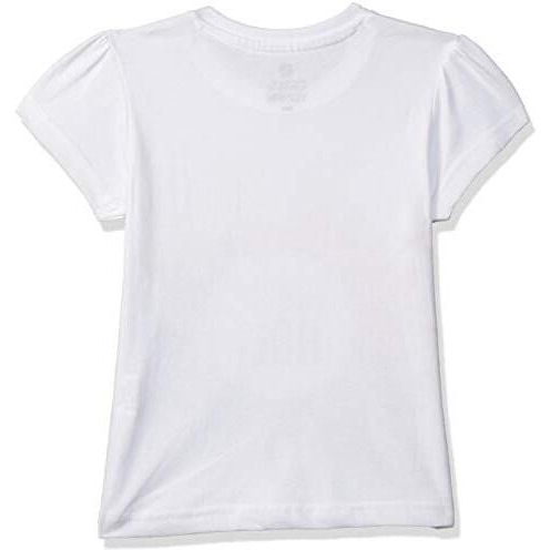 Clotth Theory Girl's Happy Holi Printed Half Sleeve Round Neck T-Shirt