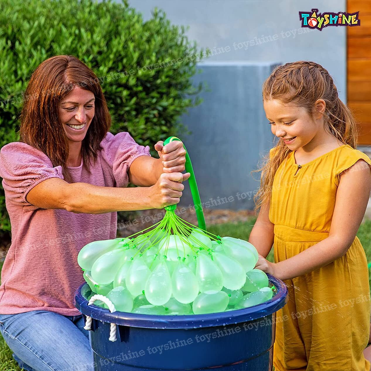 Toyshine Water Balloons Holi for Kids Boys and Girls, three bunches balloons  Games Swimming Pool Outdoor Fun Magic Water Balloons (222 Balloons)