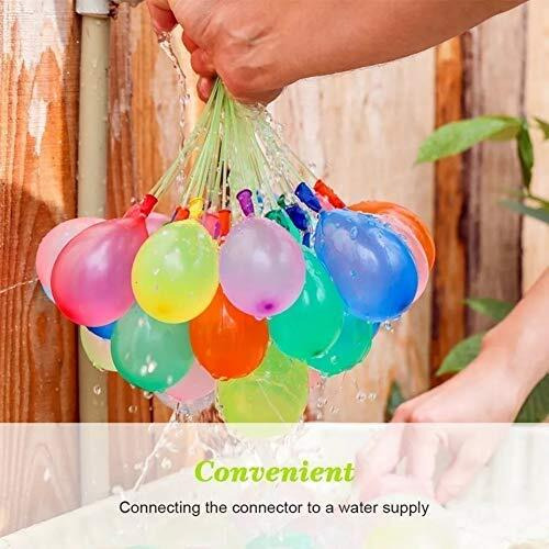 VR Creatives Holi Magic Balloon,Auto Filling, Holi Bunch Water Balloons,Toys Kids Summer Beach Games Party Supplies, Crazy Quick Fill in 60 Seconds Pack of 111, Multicolour, Festival Theme(Paper)