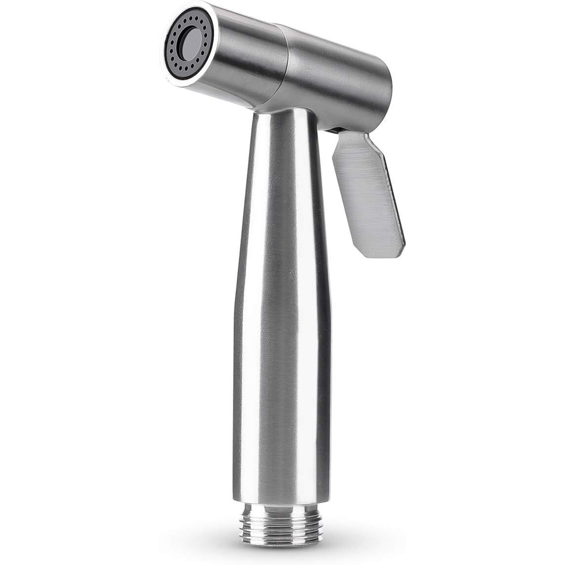 COATS Stainless Steel Jet Spray for Bathroom | Health Faucet Water Gun for Toilet with Hose and Holder | Suitable for High Water Pressure | Toilet Shower with Ultra Flexible | Silver