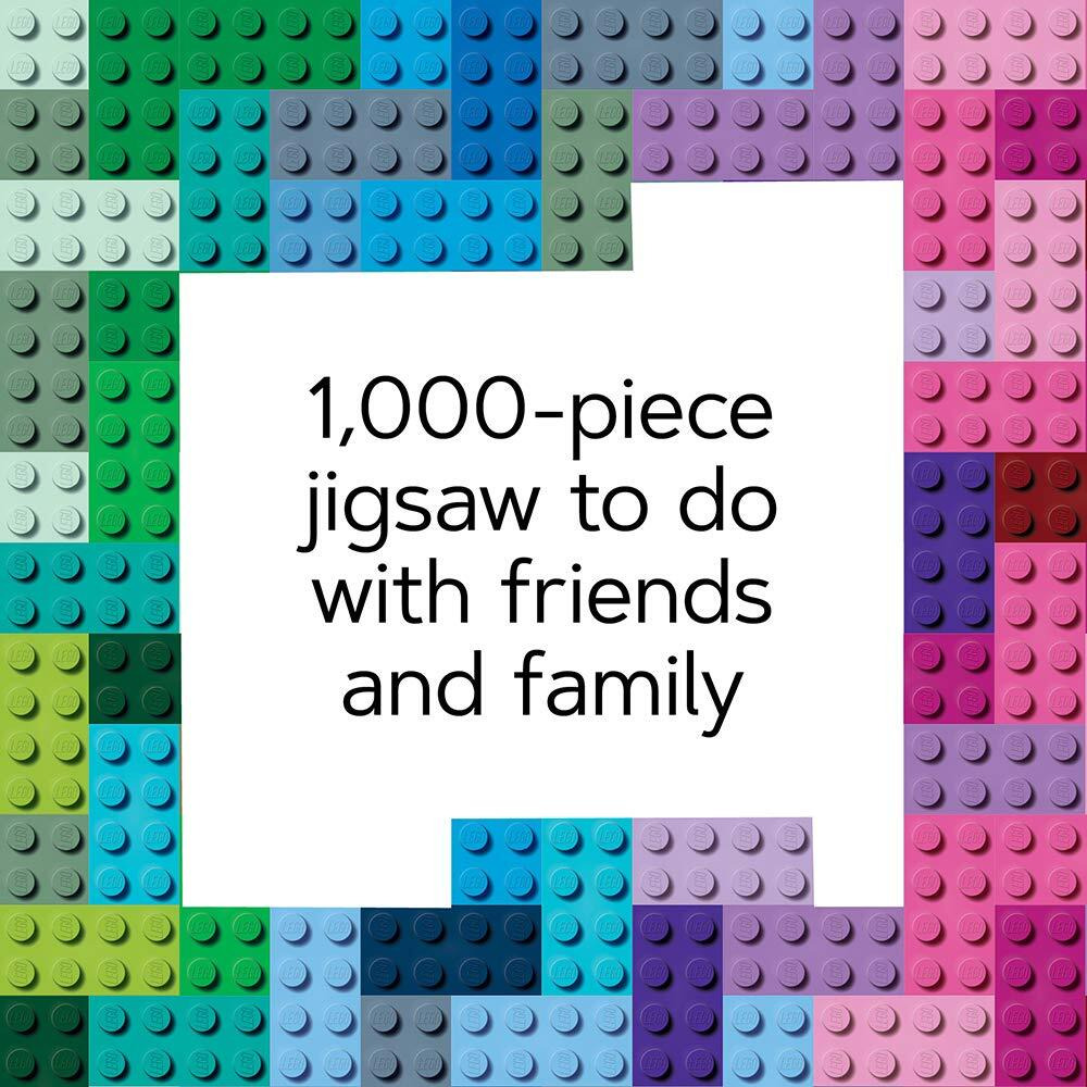Chronicle Books Kid Lego Rainbow Bricks Puzzle 1000-Piece