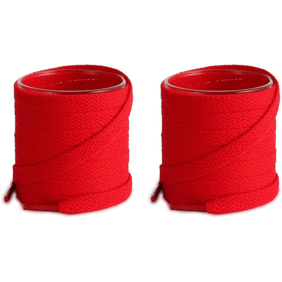 Lify 2 Pair Polyester Flat Shoe Laces for Athletic, Running - 5/16 Wide Shoelaces for Sneakers Shoes Boot Strings (180CM (70.86 Inch), Red)