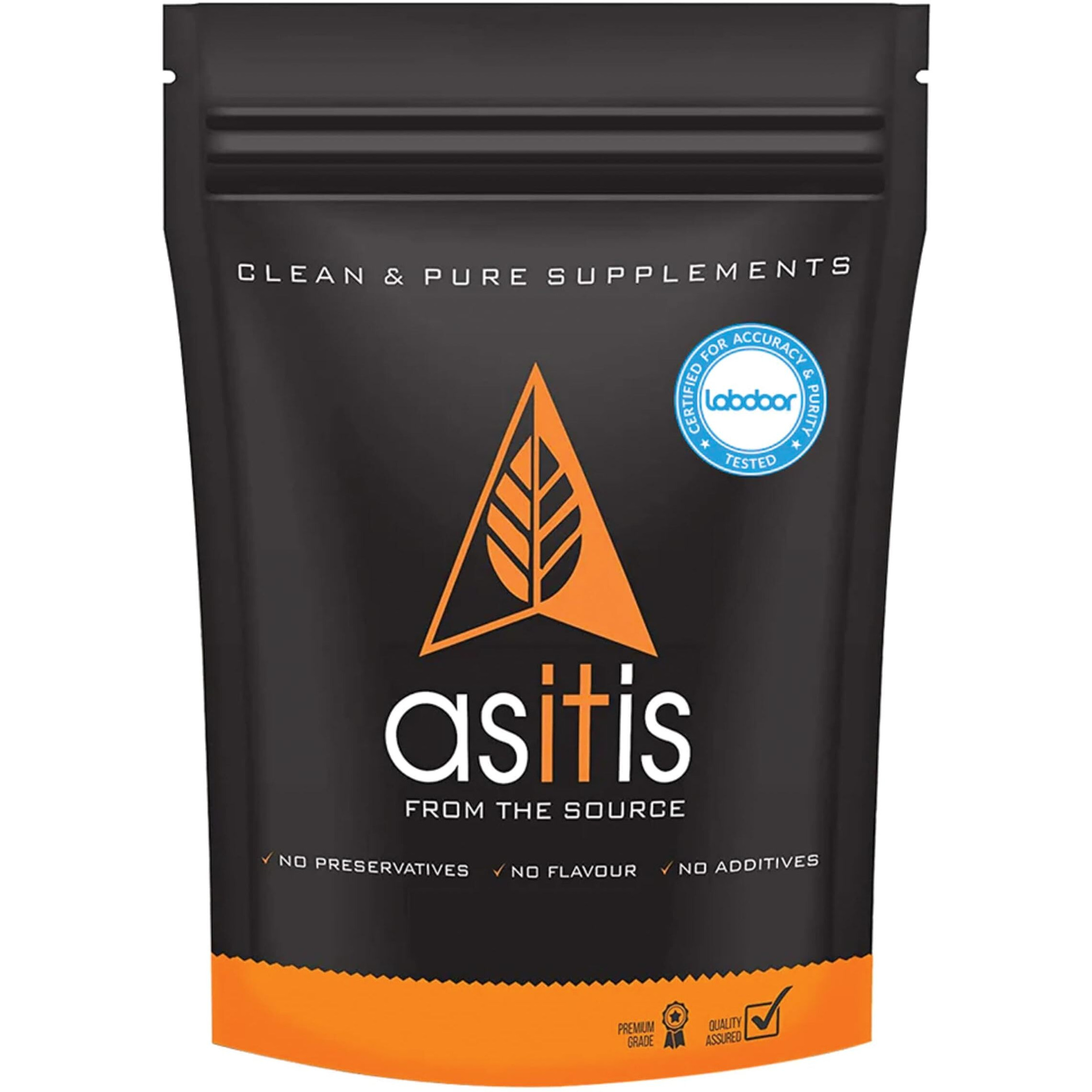 AS-IT-IS Nutrition Creatine Monohydrate 100gms | USA Labdoor Certified for Accuracy & Purity