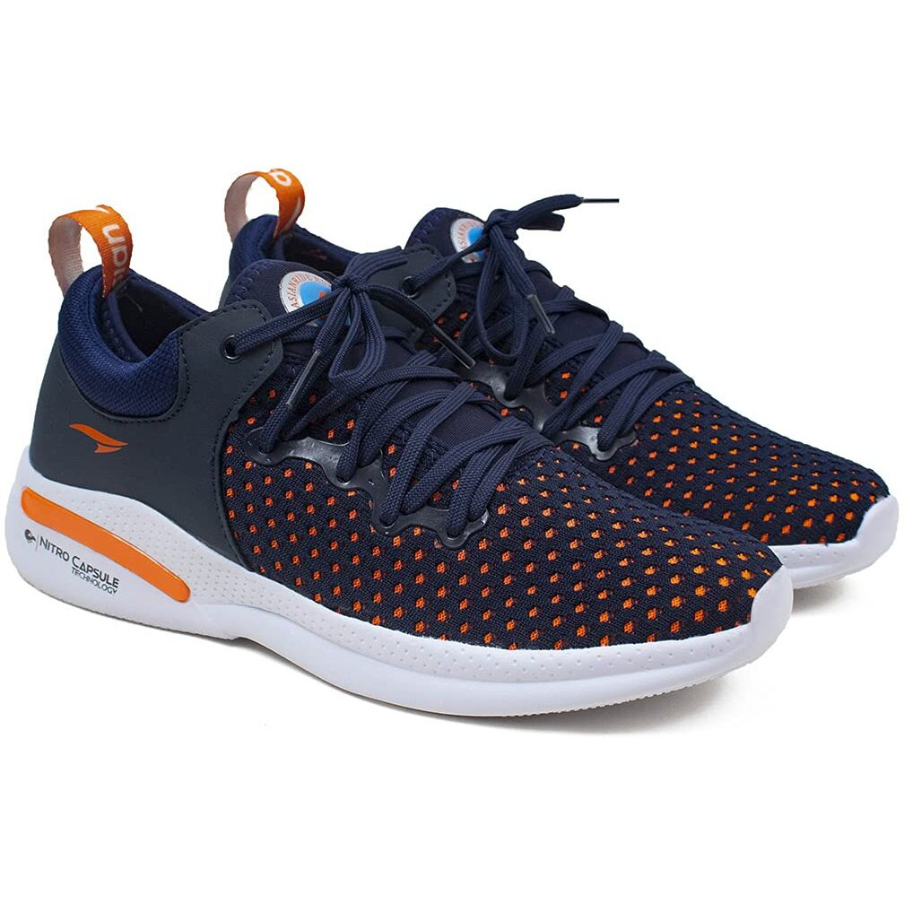 ASIAN Men s Easily Washable Lightweight, Orthopedic Breathable Knitted Upper Memory Casual Shoes (Creta-12)