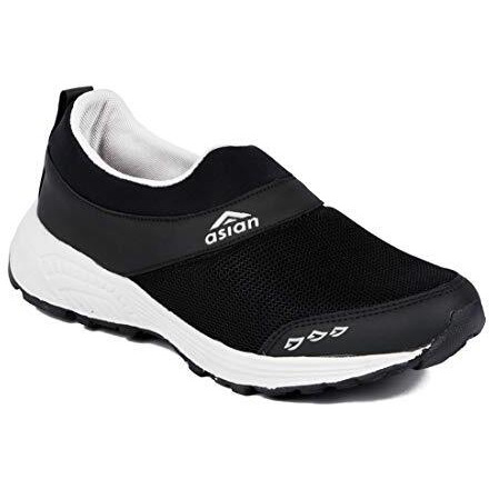 ASIAN F-04 Running Shoes,Gym Shoes,Training Shoes,Walking Shoes,Sports Shoes for Men Black