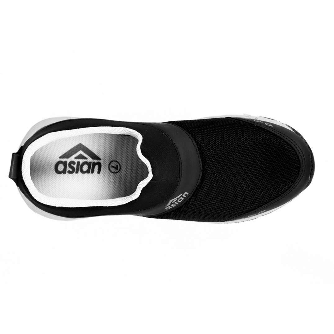 ASIAN F-04 Running Shoes,Gym Shoes,Training Shoes,Walking Shoes,Sports Shoes for Men Black