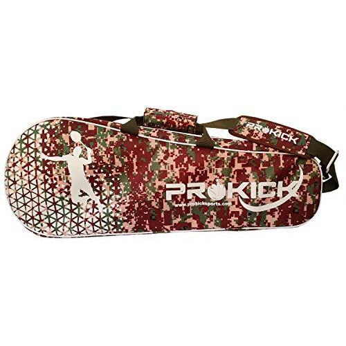 Prokick Acrylic Badminton Kitbag with Double Zipper Compartments - Brown Camo Fusion