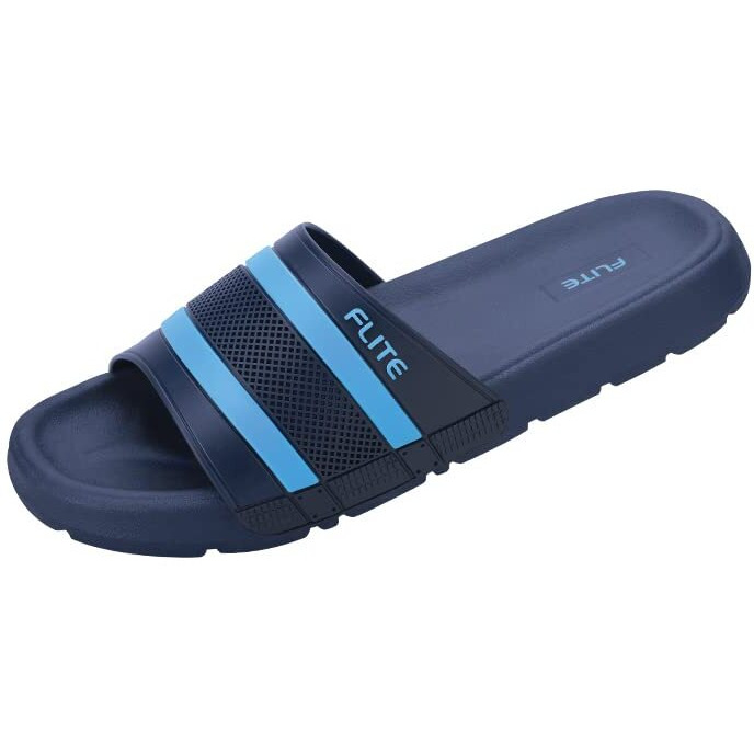 FLITE MEN S FLIP FLOP (NAVY BLUE, 10, numeric_10)