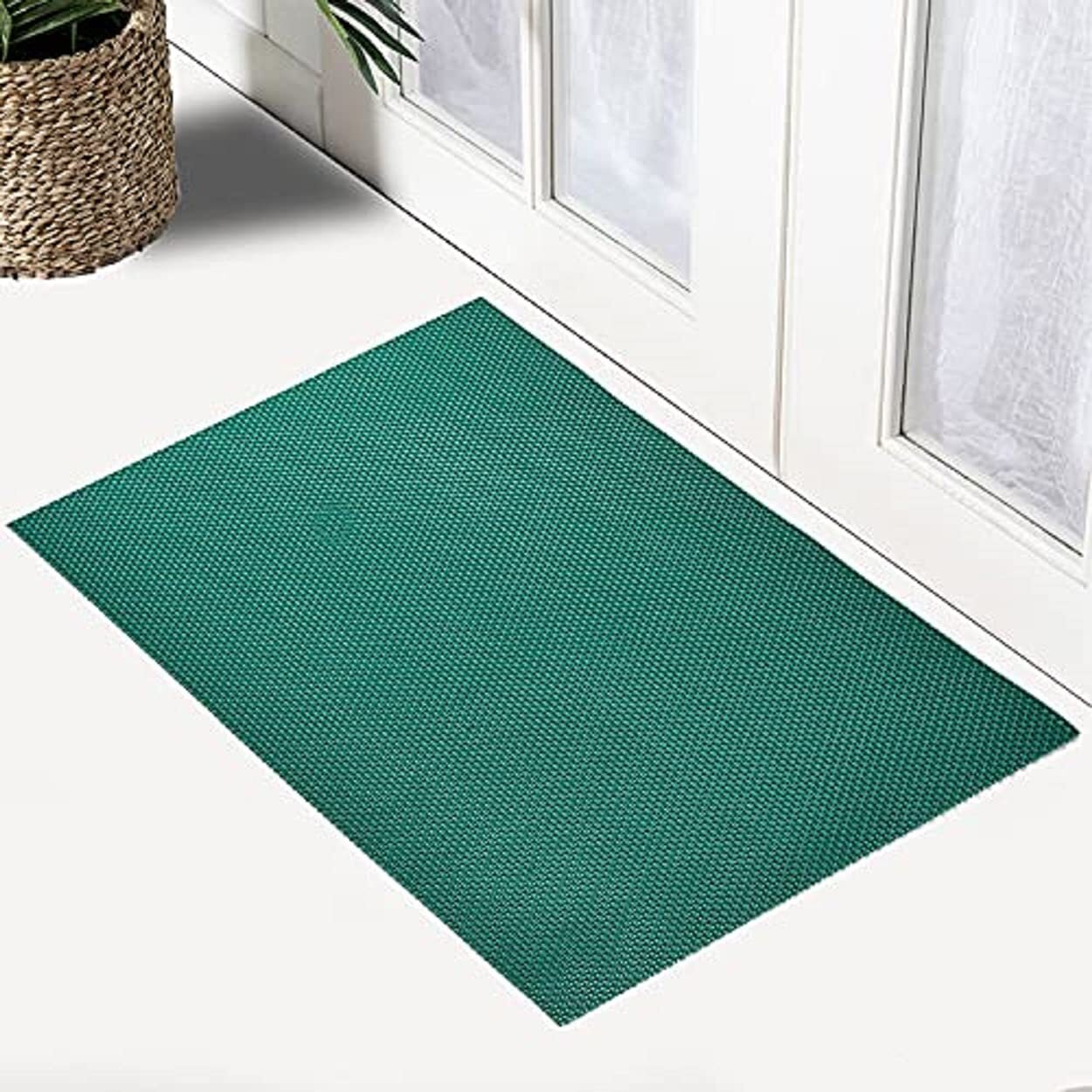 ishro home Anti Skid & Multipurpose RubIHr/Bathroom Mat/Shower Mat/Carpet/Rugs/Rainmat/Swimming Pool Mat||4x8 Feet