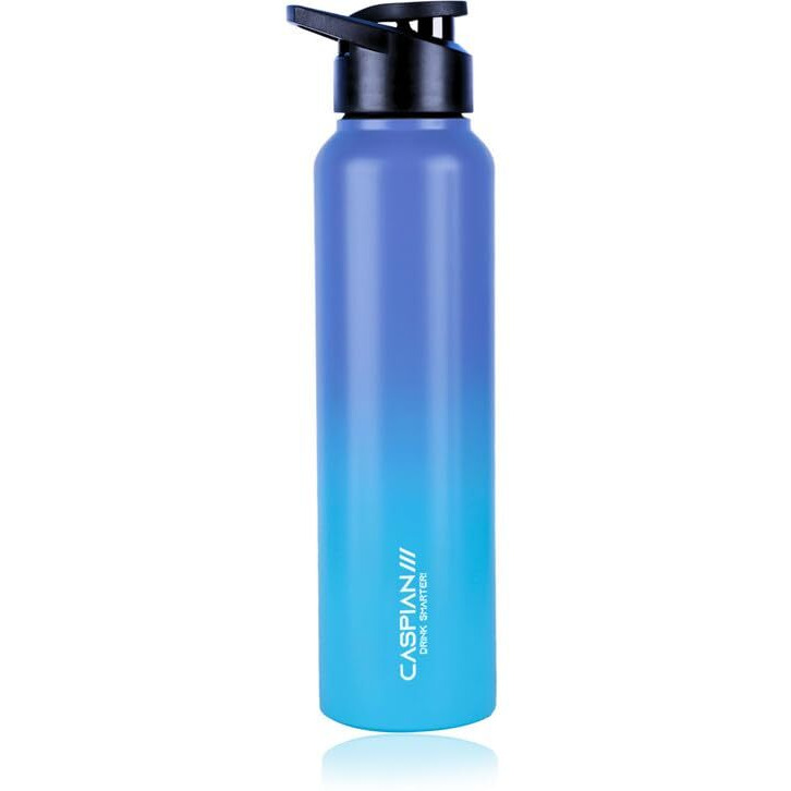 CASPIAN /// Hike Stainless Steel Sipper Water Bottle (Electric Lilac, 1 Litre, Set of 1)| Leak Proof Thunder for Fridge Home Office Travel School Kids Boys Girls Adults Sports Gym Yoga