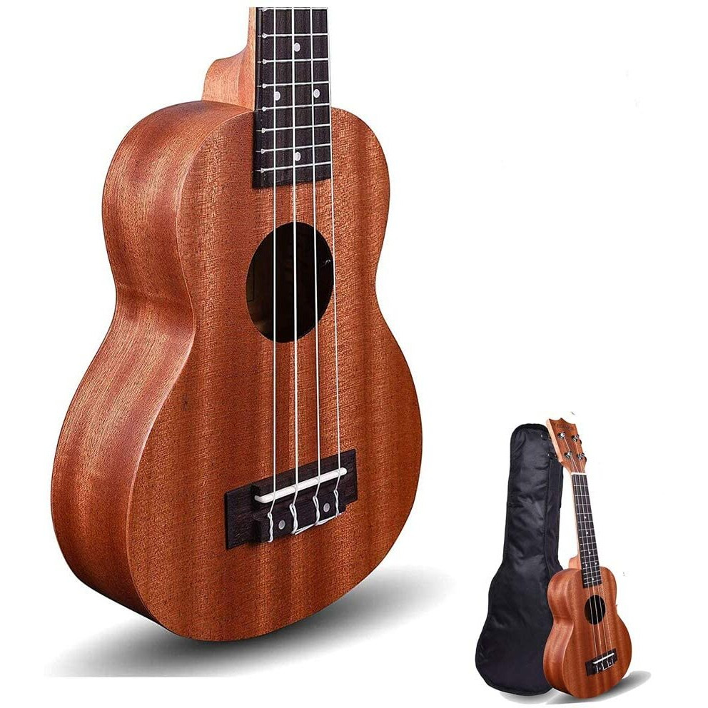Kadence Wanderer Series ukulele + (Free online learning Course) Brown Mahogany wood Ukulele With Bag