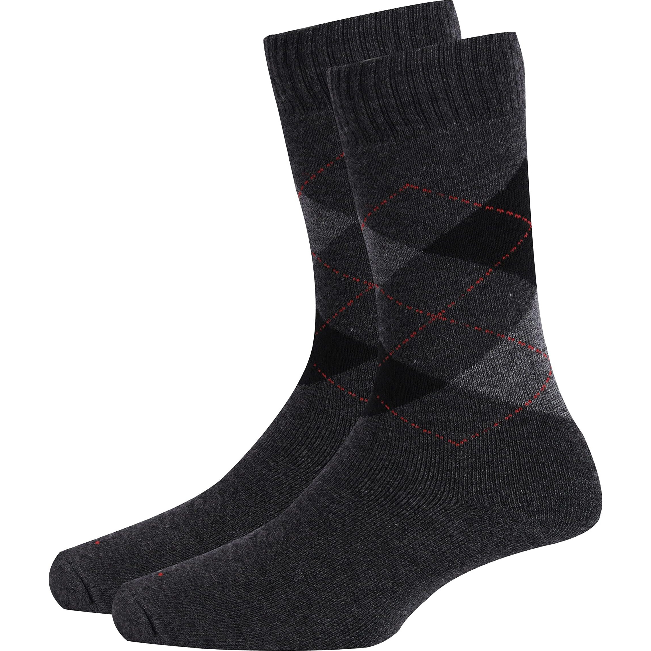 RC. ROYAL CLASS Men s Woolen Thick Towel Formal Winter Wear Terry Thermal Calf Length Socks, Pack Of 3, Free Size, Multicolour