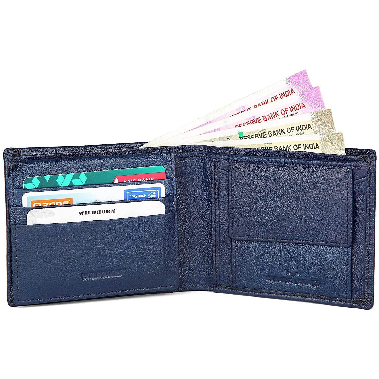 WildHorn Gift Hamper For Men I Rfid Protected Leather Wallet, Keychain & Pen Combo Gift Set I Gift For Friend, Boyfriend,Husband,Father, Son Etc, Assorted