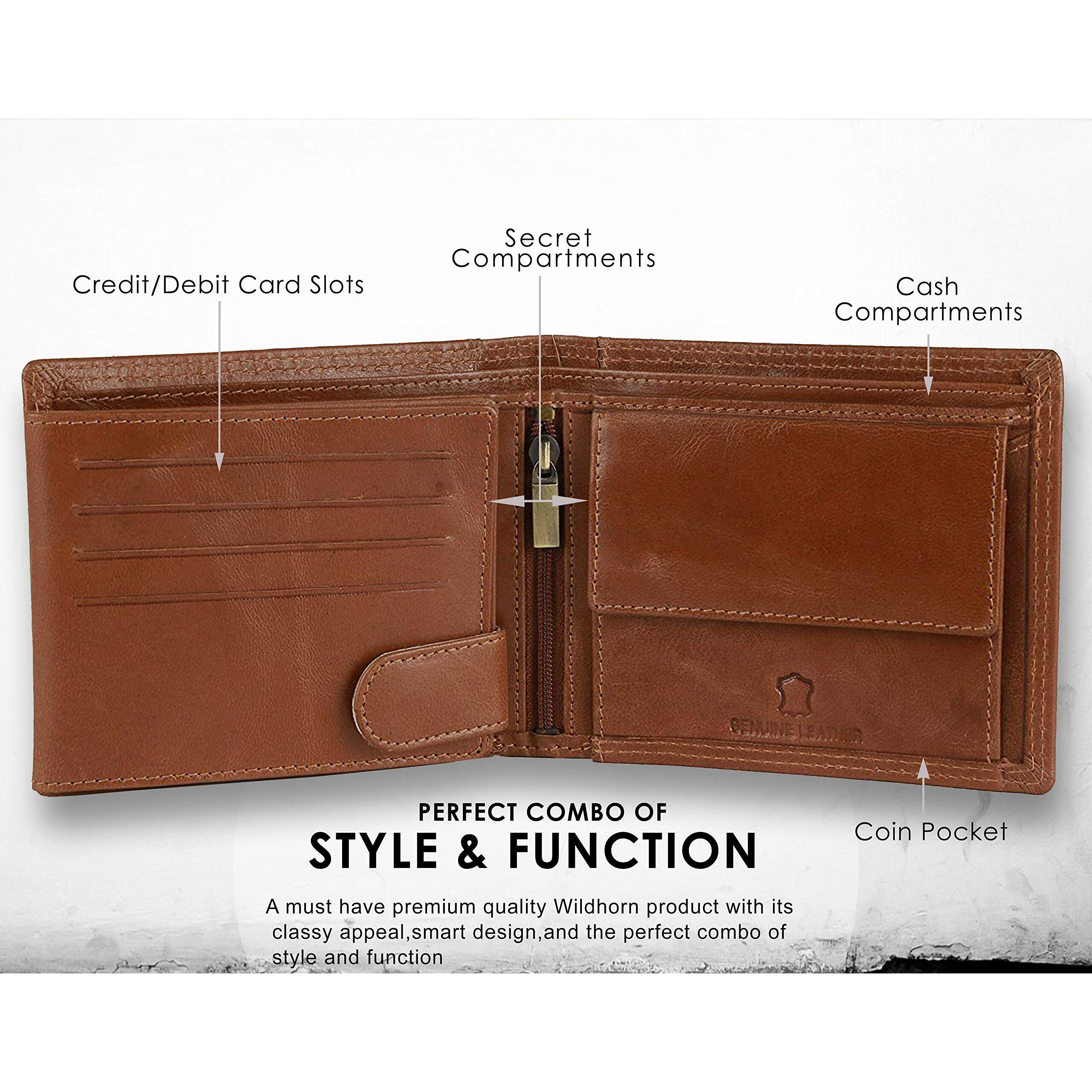 WildHorn Leather Wallet for Men