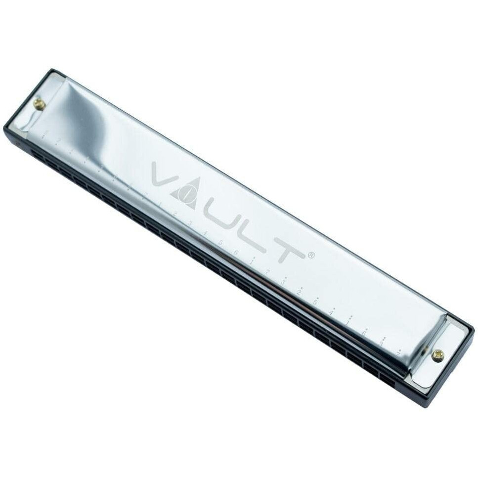 Vault HA1020 Key C 24-Hole Harmonica/Mouth Oragan For Beginner & Professional