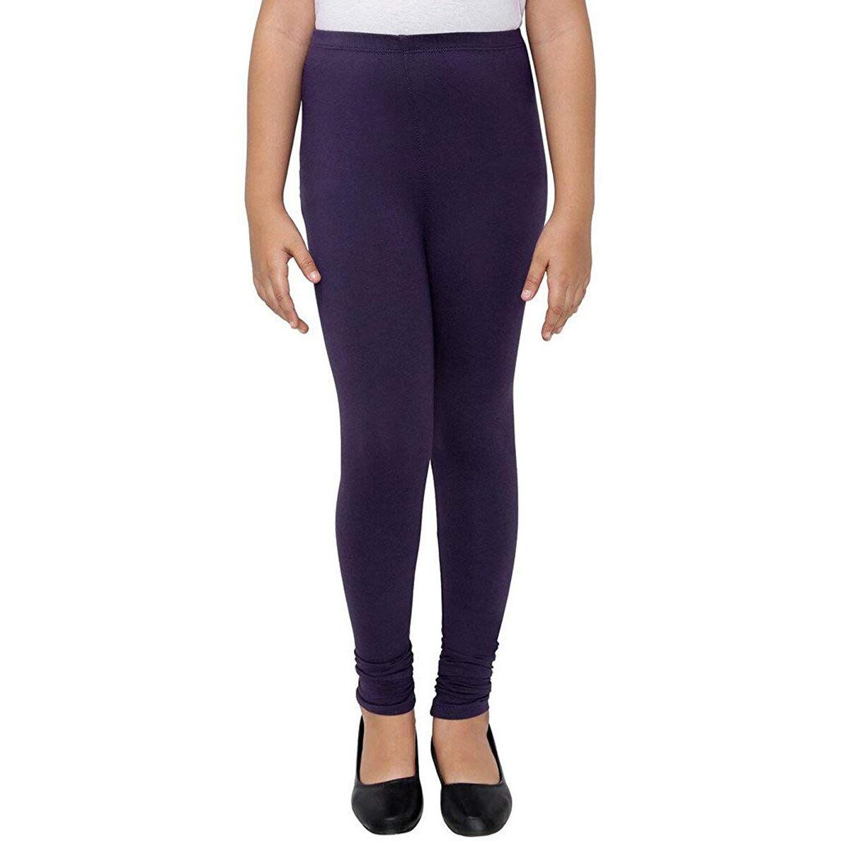 Robinbosky Premium Girls Purple Leggings(15-16 Years(40), RUSSIANVIOLET)