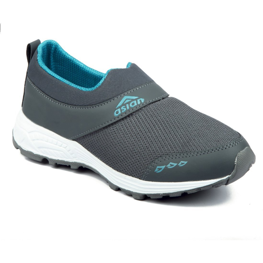 ASIAN F-04 Grey Green Running Shoes,Gym Shoes,Training Shoes,Walking Shoes,Sports Shoes for Men UK-9