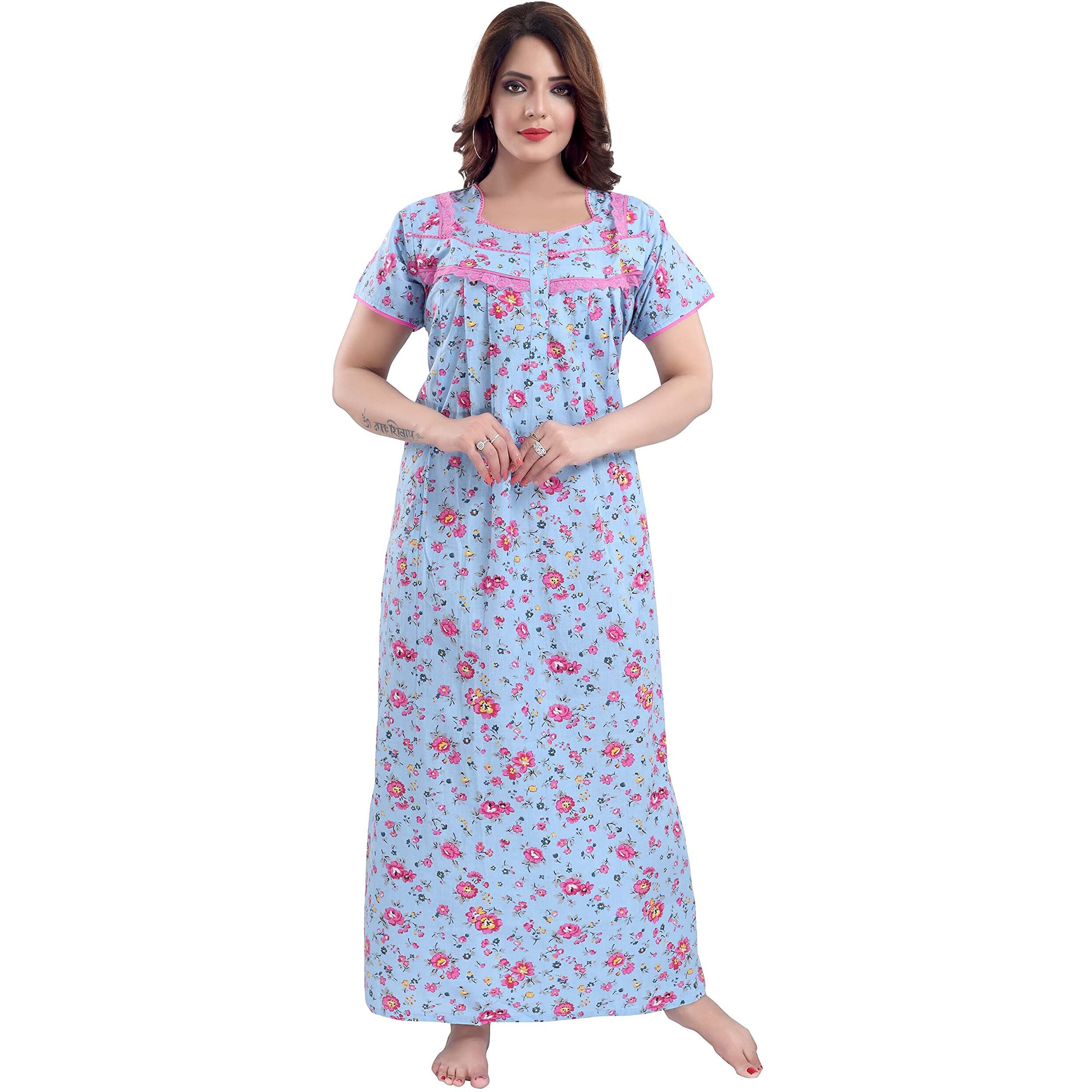 Soulemo Slate Grey Nighty 499MM (Size - M)