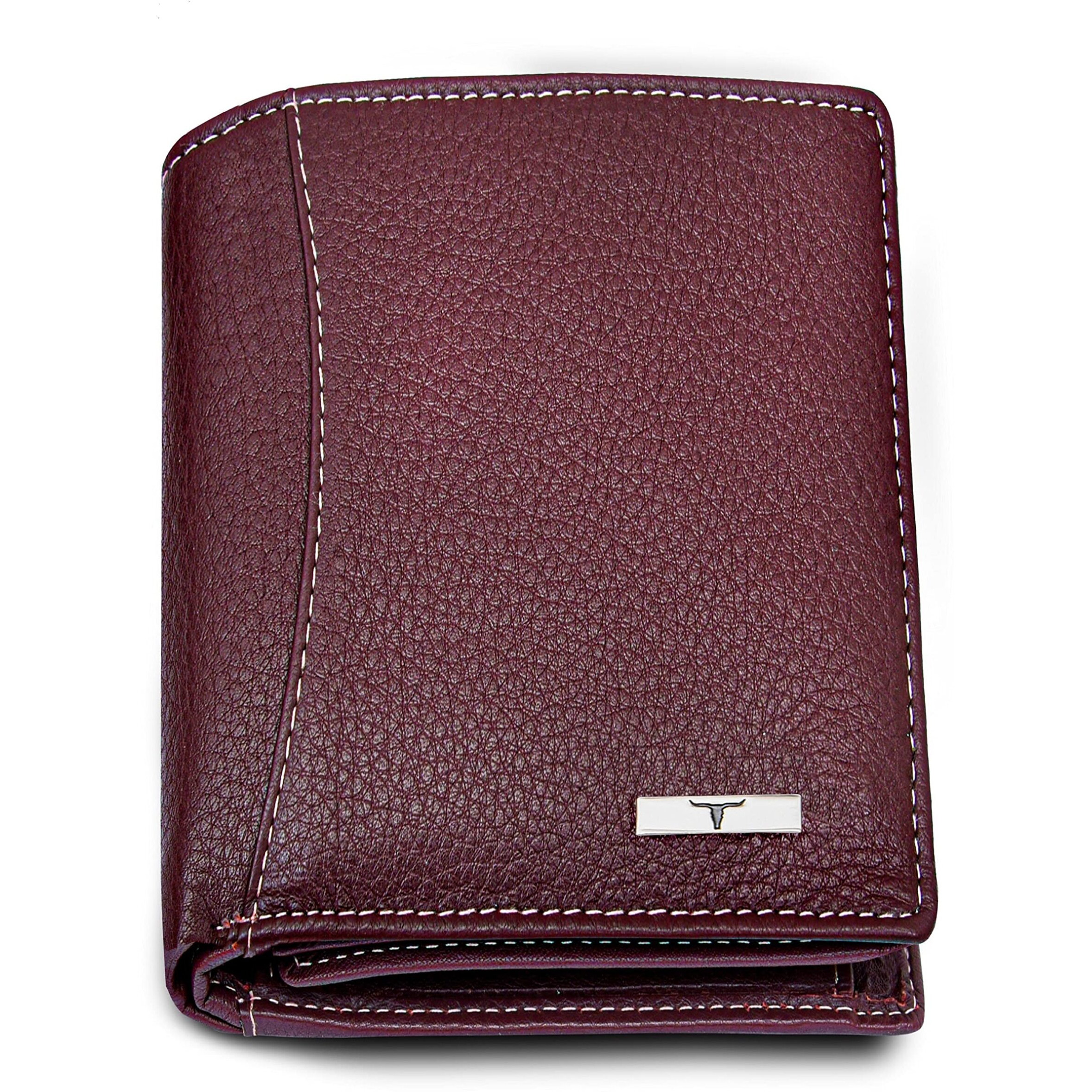 URBAN FOREST Brown Leather Men s Wallet (UBF130BRN1018)
