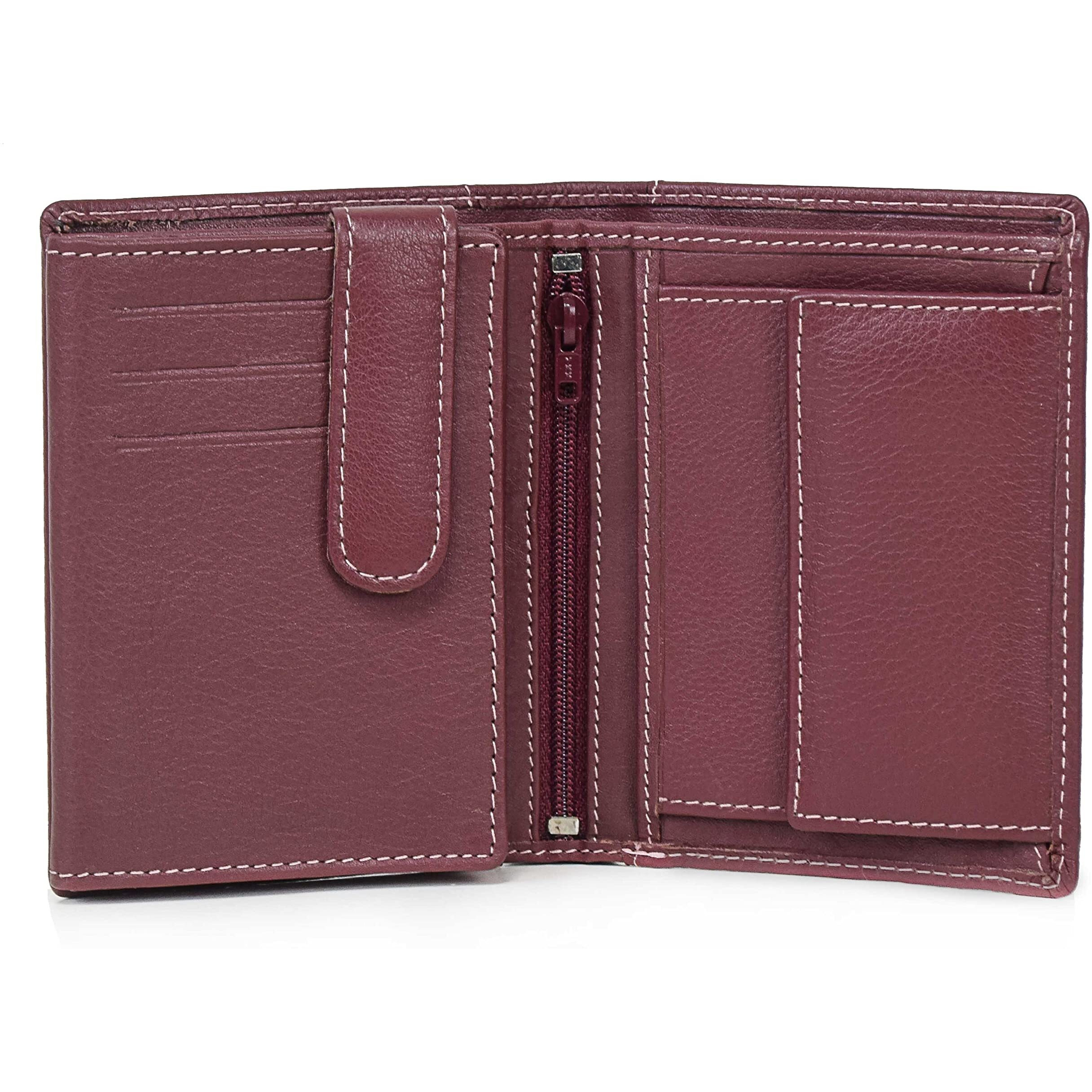 URBAN FOREST Brown Leather Men s Wallet (UBF130BRN1018)