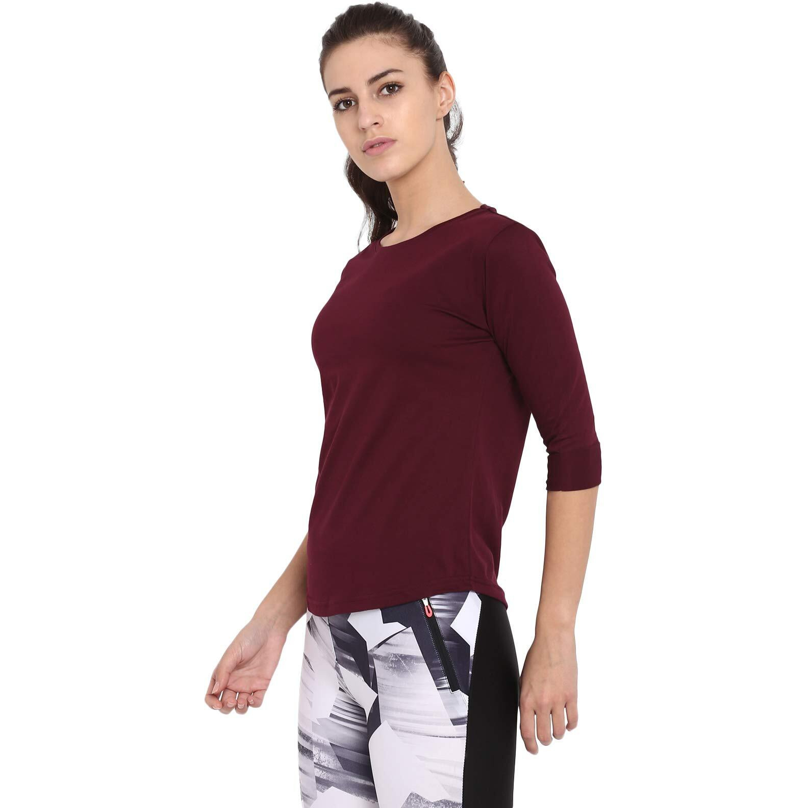 Ap pulse Women s 3/4 Rollover Sleeve Tshirt