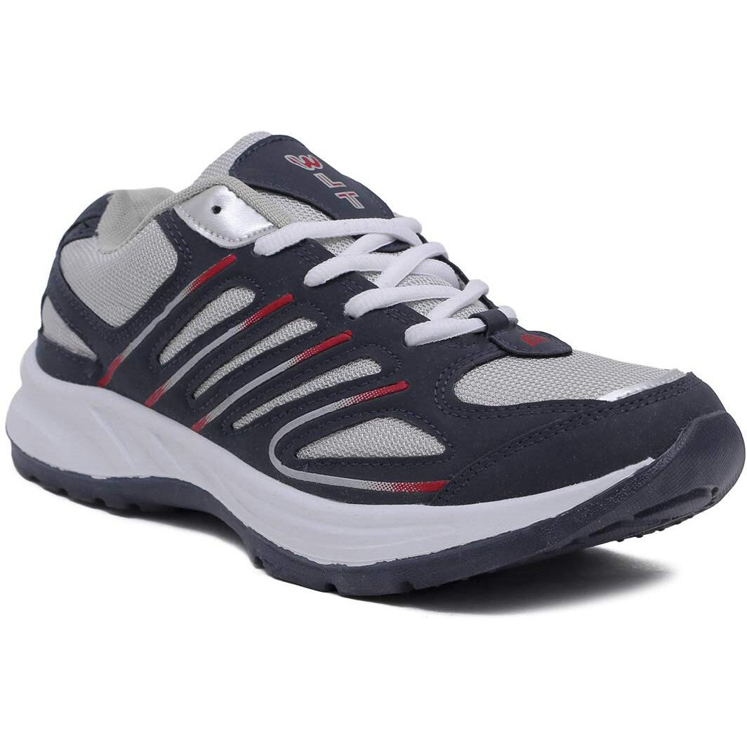 ASIAN Men s Bullet-02 Grey Blue Walking,Sports,Gym,Running Shoes UK-9