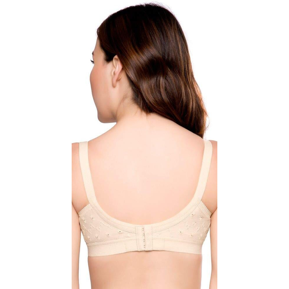 TRYLO Women s Non-Wired Bra (KRUTIKA Chiken_Skin_46F)