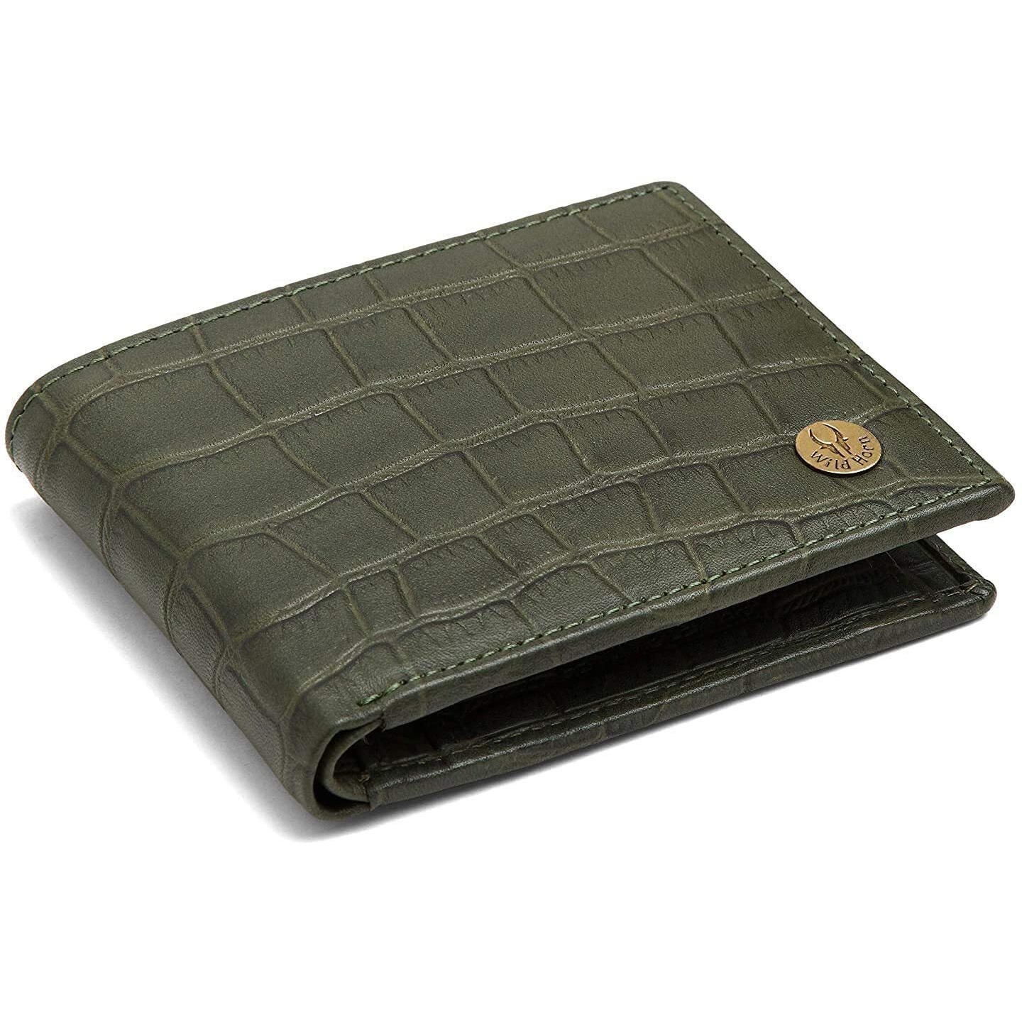 WildHorn RFID Protected Leather Wallet for Men