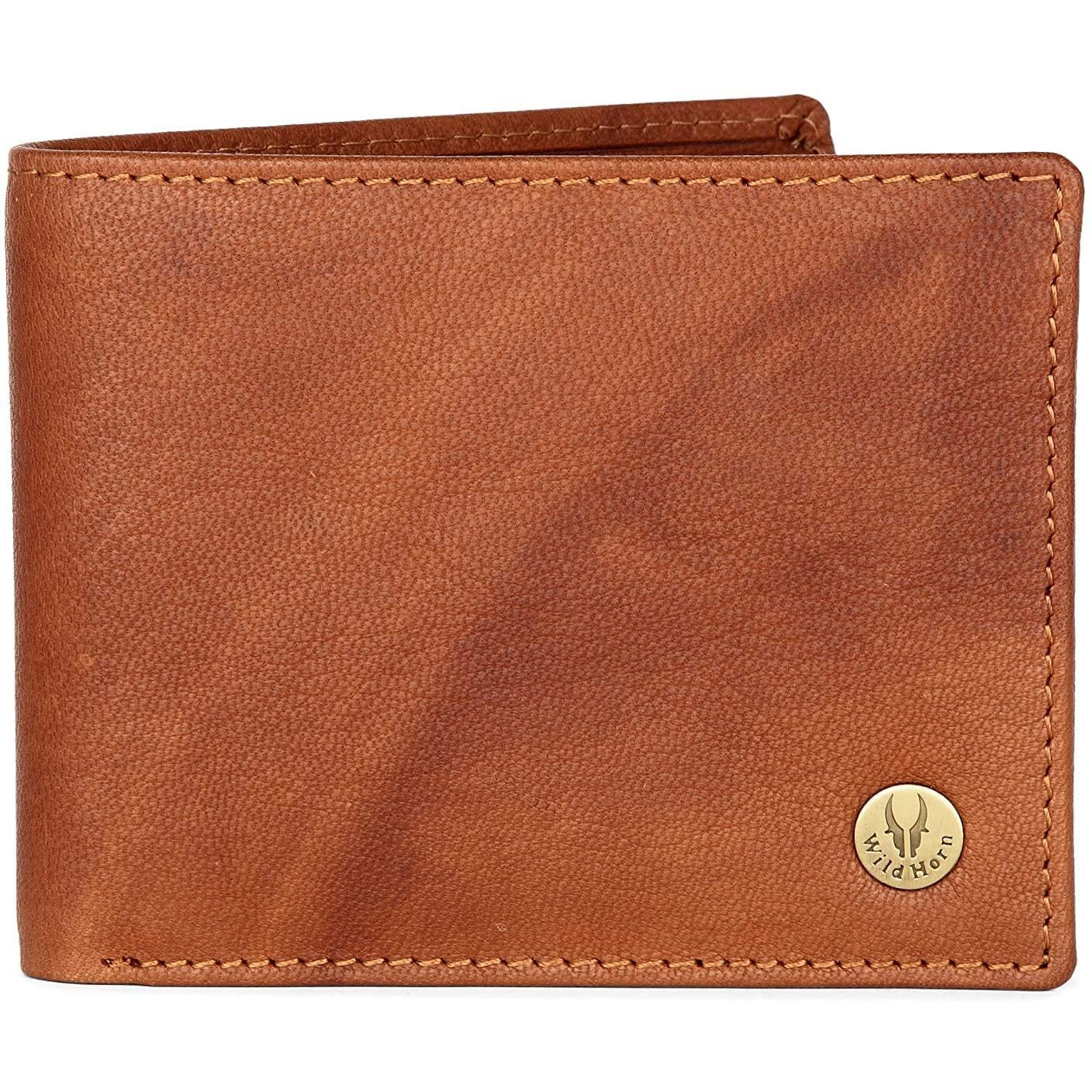 WildHorn RFID Protected Leather Wallet for Men