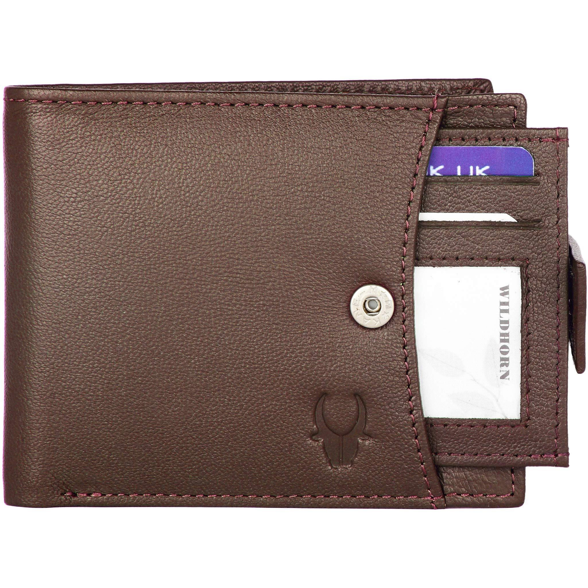 WildHorn India Brown Men s Wallet (WH2066ABROWNNAPPA)
