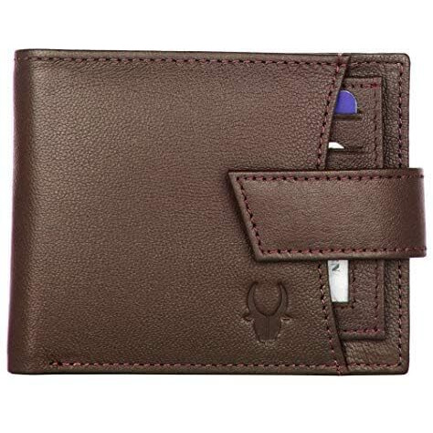 WildHorn Brown Leather Wallet for Men