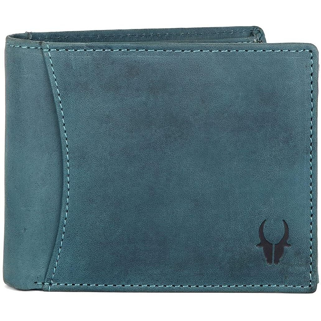 WildHorn Gift Hamper for Men I Leather Wallet & Belt Combo Gift Set I Gift for Friend, Boyfriend,Husband,Father, Son etc (Blue)