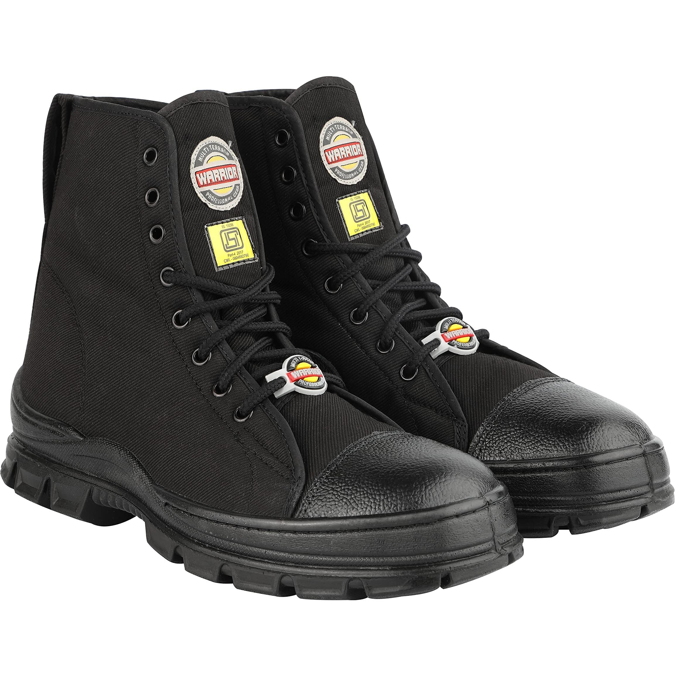 Liberty Warrior 88-46HSTG Jungle Boot for Men, Soft Toe, Olive Green & Black, size-11UK
