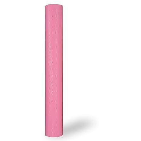 KayJen (45 cmX20 m) Pink Food Grade EVA Anti Slip MatSheet for Fridge, Kitchen, Drawer, Shelf Liner, Table (Diamond Texture, Pink)