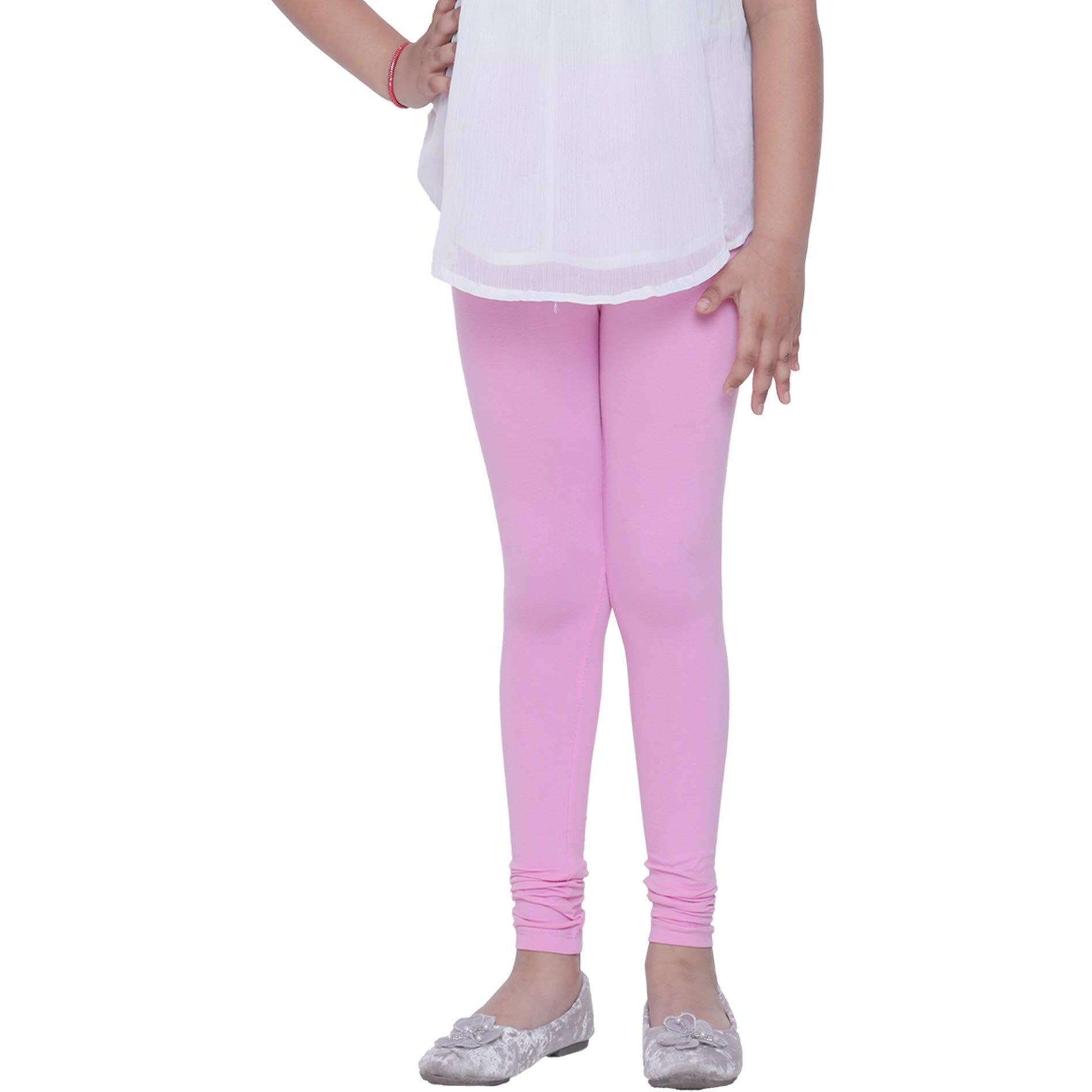Robinbosky Premium Girls Pink Leggings(12-18 Months(18), PINKLADY)