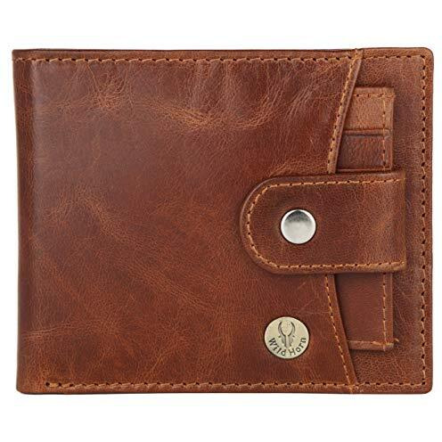 WildHorn Leather Wallet for Men (TAN)