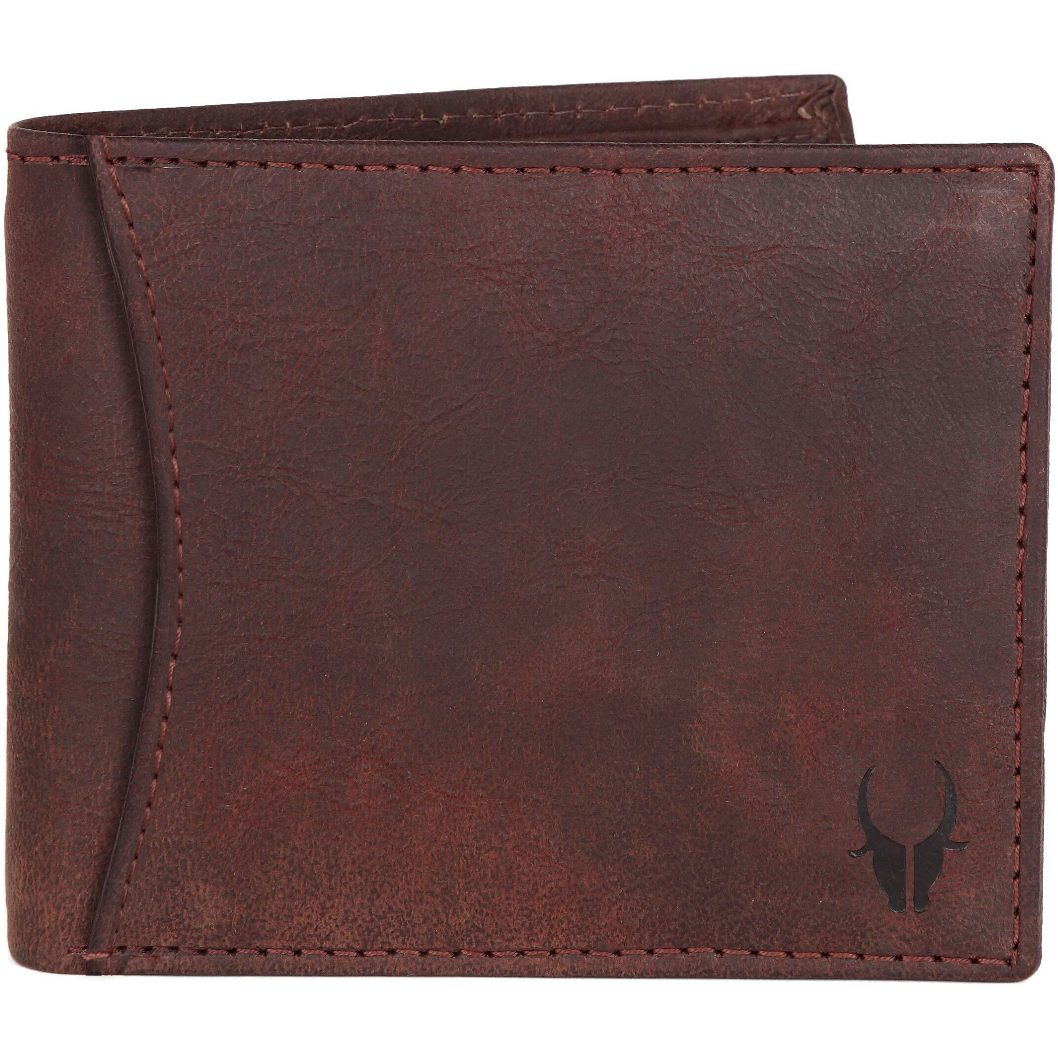 Wildhorn RFID Protected Leather Wallet for Men,Brown