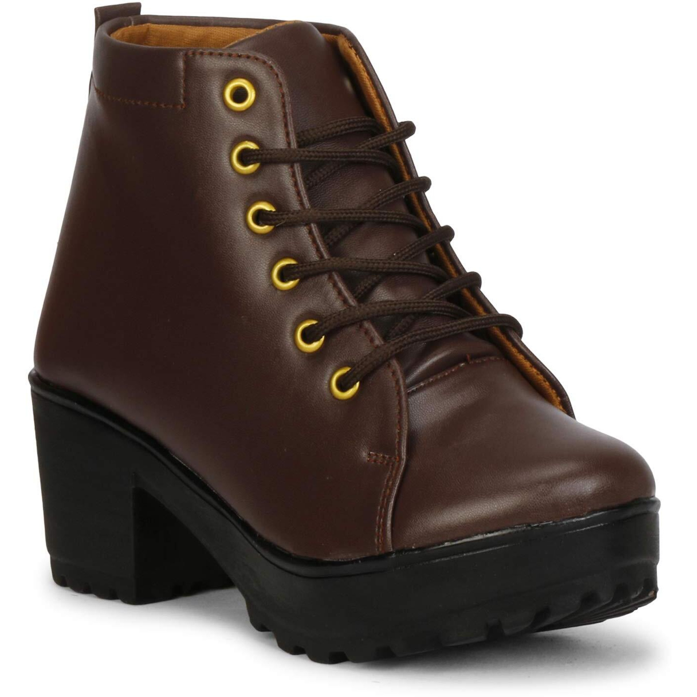 KRAFTER Women s Classic Boots (Brown, 5 UK)